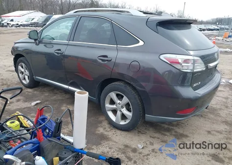 2010 Lexus Rx 350 z USA, uszkodzony, nr VIN 2T2BK1BA6AC067445